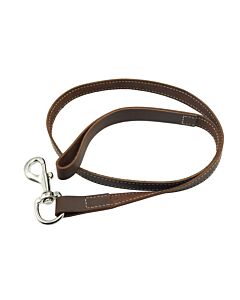 Laisse Cuir Naturel 1.20m x 8mm Marron Januel