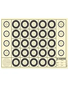 Cibles De Tir Benchrest Pour Calibre 22 LR -1