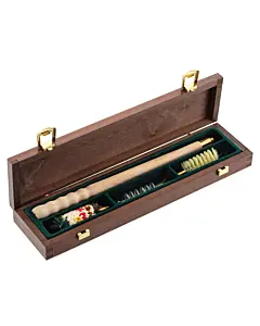 Coffret de Nettoyage En Bois Pour Fusil Calibre 16-1