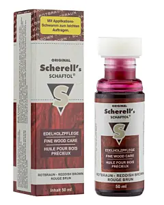 Huile Schaftol Pour Bois Teinte Rouge Brun-1