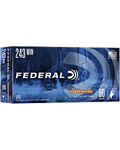 Balles Federal Power Shok Calibre 243 Win-1
