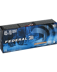 Cartouches Federal Power Shok Calibre 45/70 Gvt 300 Grains-1