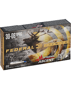 Cartouches Federal Terminal Ascent Calibre 3006 Sprg 175Gr Terminal Ascent-1
