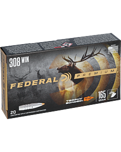 Cartouches Federal Premium Ogive Trophy Bonded Tip Calibre 308 Win-1