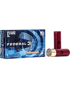 Balles Federal Power-Shok Rifled Slug Calibre 12/76 36G Pointe Creuse 