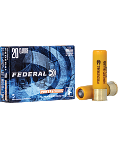 Balles Federal Power-Shok Rifled Slug Calibre 20/70 21G Pointe Creuse