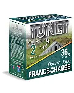 Cartouche Tunet France Chasse Calibre 12/70-1