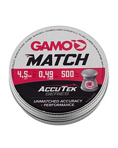 Plombs Gamo Match Accutek 500 Calibre 4.5 mm