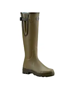 Bottes Vierzon Femme Le Chameau Doublées Jersey Vert Vierzon