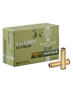 Cartouches 9 mm Flobert à grenaille de plomb Numéro 6