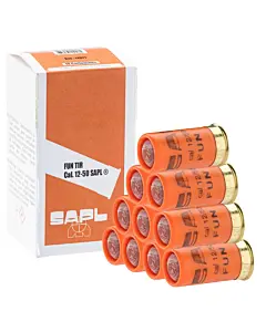 Cartouches Gomm Cogne Balles Caoutchouc Calibre 12/50 SAPL-1