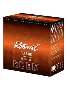 Cartouches de Chasse Rottweil Classic Special 28