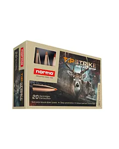 Balles 308 Win Mag Norma - Tipstrike - 170 grains