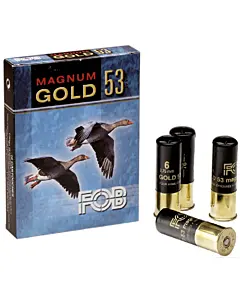 Cartouche De Chasse Fob Gold 53 Magnum Calibre 12/76-1