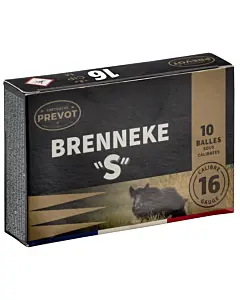 Balle Prévot Brenneke S Calibre 16/67-1