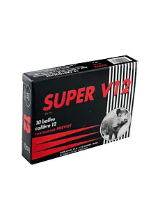 Balle Subsonique Prévot Super V12 Demie-Blindée Calibre 12/67-1