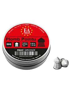 Plombs Europ Arm Calibre 4,5 Tête Pointue-1