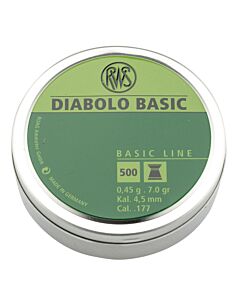 Plombs Diabolos RWS Basic Calibre 4.5 MM