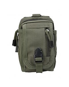 Poche Molle Verticale Ripstop Multi Compartiments Cityguard Kaki