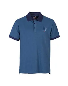Polo Homme Marine Blue Wave Idaho