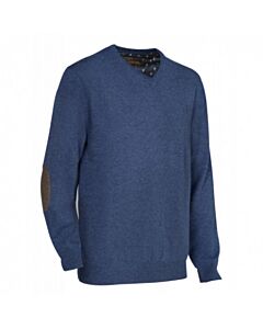Pull Homme Club Interchasse Weslon Bleu