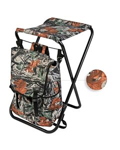 Siège Sac à Dos Januel 60 cm Métal Camo 25L