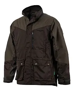 Veste De Chasse Treeland Baroudeur Canevas Marron