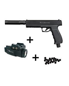 Pack Pistolet Sentinel Cabibre 50 avec Lampe Tactique -1