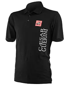 Polo Manche Courte Noir Caesar Guerini