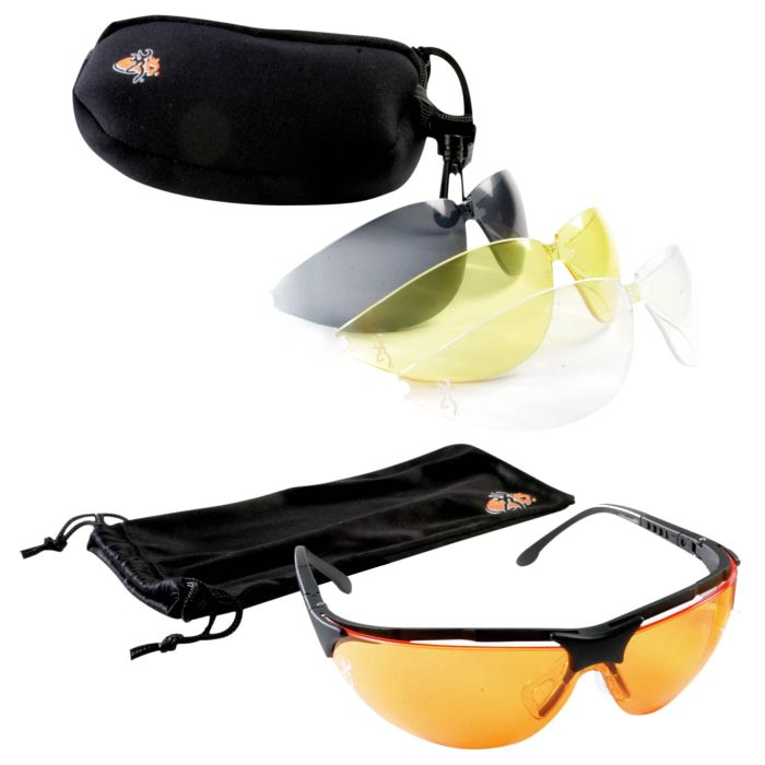 LUNETTES DE TIR CLAYBUSTER ORANGE - Guns And Co