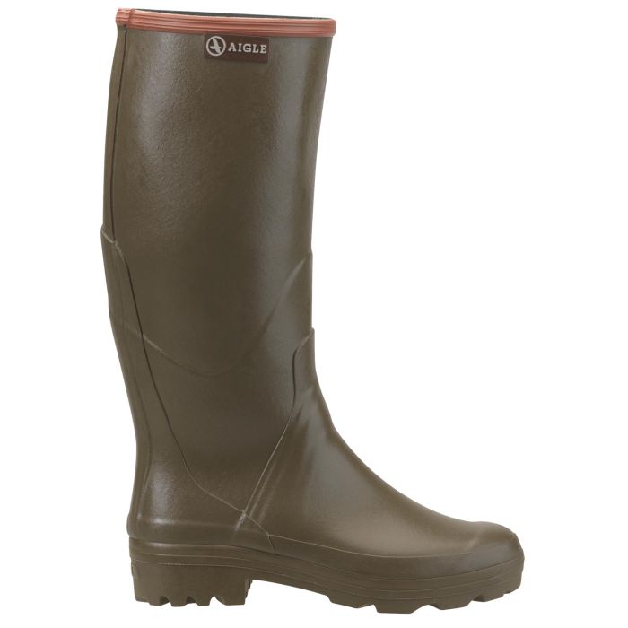 Bottes Aigle Chambord Pro 2 Kaki Double Crantage