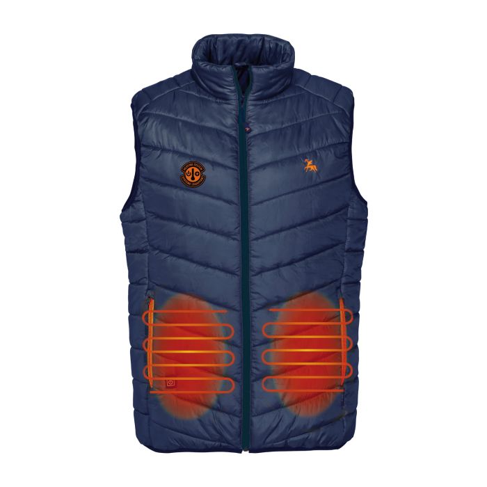 Gilet Chauffant Avec Batterie Ligne Verney Carron Bleu + Doudoune + Sans  Manches