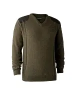 Pull De Chasse Col V Deerhunter Sheffield Cypress
