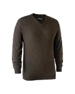Pull De Chasse Col V Deerhunter Kingston Dark Elm