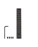 Embase Longue En Acier Warne Type Picatinny Pour Carabines