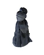 Chèche Storm Scarf Stagunt Bleu Indigo