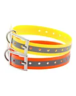 Collier Pour Chien Country Polyurethane Avec Bande Reflechissante-1