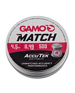 Plombs Gamo Match Accutek 500 Calibre 4.5 mm