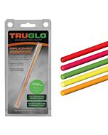 Set de 5 Fibres Optiques Fluo Monocolore Assorties Truglo