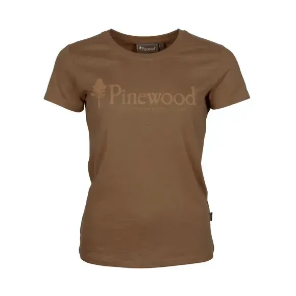 T-shirt Pinewood Outdoor Life Femme Nougat