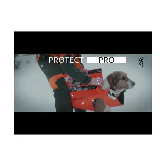 Gilet De Protection Pour Chiens Browning Pro Orange
