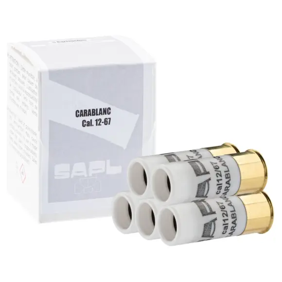 Cartouches A Blanc Calibre 12/67 SAPL Carablanc-1