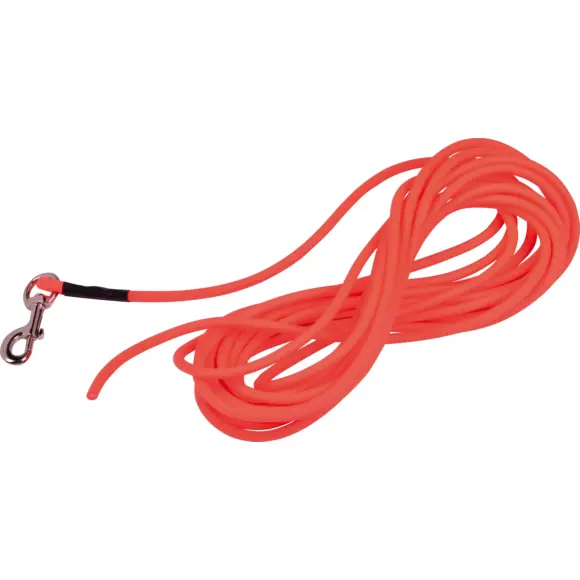 Longe Stepland Supersoft Orange pour Chien 10 Mètres