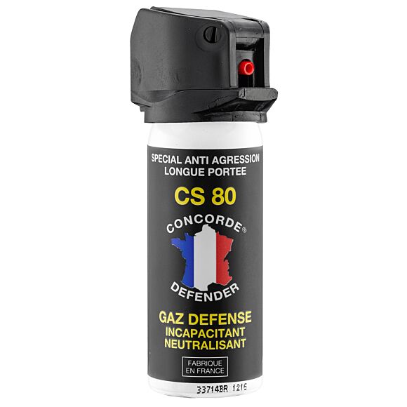 Aérosol Concorde Defender Gaz CS 80 50 ML-1