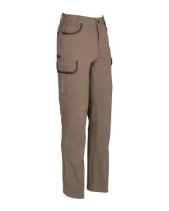 Pantalon De Chasse Percussion Hyperstretch Savane Beige