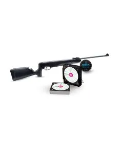Pack Carabine Snowpeak SR1200S Calibre 4.5mm 19.9 Joules + Plombs + Cibles + Porte Cible