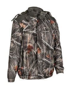 Veste De Chasse Coupe Vent Et Chaude Percussion Camo Roseau