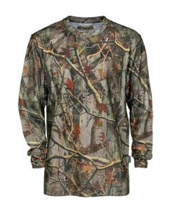 T-Shirt De Chasse Manches Longues Ghostcamo Forest Percussion