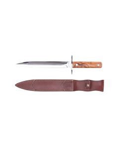 Dague de Chasse Browning Bois d Olivier Lame 23 cm