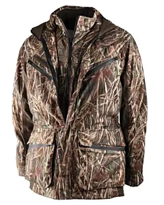 Veste De Chasse Polyvalente Somlys 475W Multi-hunt Camo Roseaux